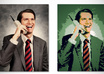 create a retro 8 bit portrait or caricature of you