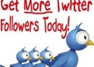 get you 20,000 Guaranteed Twitter Followers to your account ,increase followers in 24 hours without password