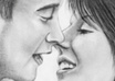 draw a lovely portrait of your Loved One in charcoal