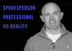 be your dramatic SPOKESPERSON on a black background small1