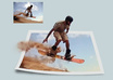 make 3D popout / outward bounds effect from your photo small1