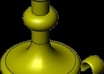 model a part in 3D cad software