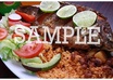take a professional photograph of a Spanish or Mexican dish for your restaurant MENUS