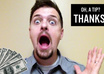 accept your tip and say THANKS small1