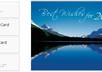customize 1 calendar photo card plus postage
