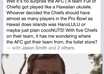 write you a creative nfl or mlb related facebook status or tweet about the teams of your choice