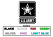 make x2 any Armed Forces decals