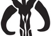 make you x2 Mandalorian logo Decals