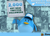 add 2,000 followers on Twitter in your profile with free day 50 followers to be positioned
