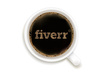 put your logo or short message in the center of the cup of coffee