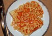 write the message of your choice in alphabetti spaghetti on toast,  photograph it and email you the jpg image for you to use as you wish small1