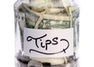 graciously accept a tip/gratuity for job well done