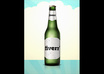 design a Custom Beer Bottle Mock Up with Your Logo On it