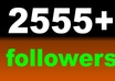 give you 2555+ best twitter follower to increase ur twitter followers