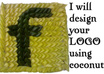 design your company/web site LOGO using Coconut Leaves