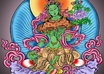 pray to Green Tara to fulfill your desire or to help you