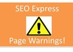 analyze your site for any page warnings small1
