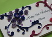 make a handmade quilled greeting card for your friends or loved one