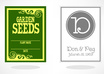 design a Beautiful Custom SEED Packet for You