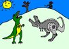 draw anything your imagination desires in MS Paint.