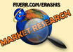 do DETAILED online research, for your topic, detailed result in word/excel sheet