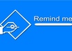 send you a reminder email on a specific date this month