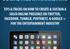 give you an ebook develop a Social Media presence for your business or service