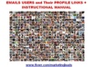 send you Real 5 Million FACEBOOK Profile Emails To Boost your Fans,Like,Traffics