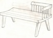 sketch an object or piece of furniture