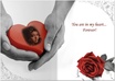 embed your beloved ones picture into this heart