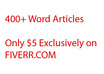 write a 400 word article small1