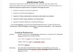 write a resume in the any style format