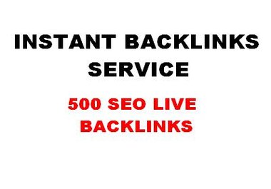 get your website at least 500 SEO Backlinks within 2 days only big1
