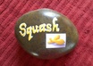 paint a SQUASH Vegetable Garden Rock Marker for you