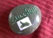 paint a ZUCCHINI Vegetable Garden Rock Marker