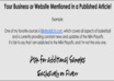 add your business/website link in a published article small1