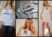 print your logo, picture or other on a sexy real top and will model with it
