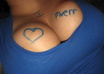 paint your message or website on myself in a photo