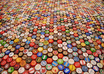 create 3 beer bottle cap magnets