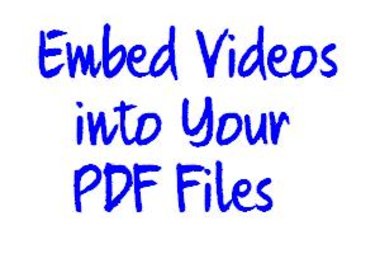 embed Video and Audio into Your PDF Files Just big1