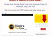 give you my own 15 part video tutorial showing you how to build a website and clean effective squeeze page small1