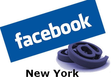 extract Geo-Targeted -New York- Facebook Email Addresses Online For Your Business - 1000 Emails Only big1