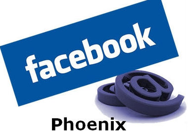 extract Geo-Targeted -Phoenix- Facebook Email Addresses Online For Your Business - 1000 Emails Only big1