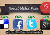mega social marketing Pack 25 shares each on Facebook, Twitter, and Pinterest manually real Organic promotion