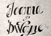 write the name of your choice in beautiful calligraphy on a 5X7 parchment paper