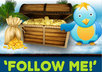 tweet your message to my 13,195 unadulterated and highly targeted active followers