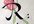 write your initial in calligraphy with your choice of three flowers