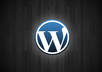 professionally install,fix, setup and optimize your blog or website on wordpress