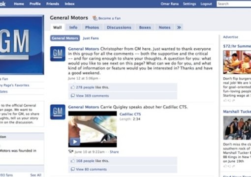 create a business or personal fan page for you big1