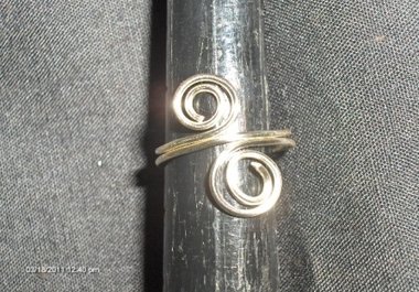 design a Beautiful Silver Toe Ring big1